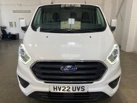 USED 2022 22 FORD TRANSIT CUSTOM 2.0 300 EcoBlue Limited Panel Van 5dr Diesel Manual L1 H1 Euro 6 (s/s) (130 ps) 