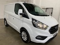 USED 2022 22 FORD TRANSIT CUSTOM 2.0 300 EcoBlue Limited Panel Van 5dr Diesel Manual L1 H1 Euro 6 (s/s) (130 ps) 