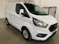 USED 2022 22 FORD TRANSIT CUSTOM 2.0 300 EcoBlue Limited Panel Van 5dr Diesel Manual L1 H1 Euro 6 (s/s) (130 ps) 