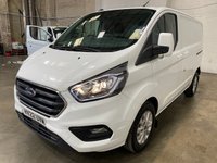 USED 2022 22 FORD TRANSIT CUSTOM 2.0 300 EcoBlue Limited Panel Van 5dr Diesel Manual L1 H1 Euro 6 (s/s) (130 ps) 