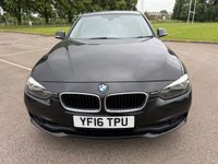 USED 2016 16 BMW 3 SERIES 2.0 320d SE Saloon 4dr Diesel Auto Euro 6 (s/s) (190 ps) FRONT & REAR PARKING SENSORS, AC