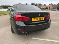 USED 2016 16 BMW 3 SERIES 2.0 320d SE Saloon 4dr Diesel Auto Euro 6 (s/s) (190 ps) FRONT & REAR PARKING SENSORS, AC