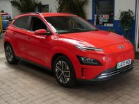 USED 2023 72 HYUNDAI KONA 64kWh Premium SUV 5dr Electric Auto (10.5kW Charger) (204 ps) 1 Owner. Full service history, Battery Heater, Android Auto, Apple Car Play, Adaptive Cruise Control, DAB, Privacy Glass.