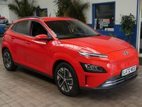USED 2023 72 HYUNDAI KONA 64kWh Premium SUV 5dr Electric Auto (10.5kW Charger) (204 ps) 1 Owner. Full service history, Battery Heater, Android Auto, Apple Car Play, Adaptive Cruise Control, DAB, Privacy Glass.