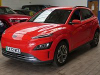 USED 2023 72 HYUNDAI KONA 64kWh Premium SUV 5dr Electric Auto (10.5kW Charger) (204 ps) 1 Owner. Full service history, Battery Heater, Android Auto, Apple Car Play, Adaptive Cruise Control, DAB, Privacy Glass.