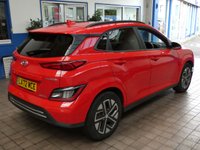 USED 2023 72 HYUNDAI KONA 64kWh Premium SUV 5dr Electric Auto (10.5kW Charger) (204 ps) 1 Owner. Full service history, Battery Heater, Android Auto, Apple Car Play, Adaptive Cruise Control, DAB, Privacy Glass.