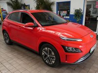 USED 2023 72 HYUNDAI KONA 64kWh Premium SUV 5dr Electric Auto (10.5kW Charger) (204 ps) 1 Owner. Full service history, Battery Heater, Android Auto, Apple Car Play, Adaptive Cruise Control, DAB, Privacy Glass.