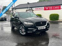 USED 2018 18 JAGUAR F-PACE DIESEL ESTATE F PACE D180 R SPORT AWD 