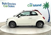 USED 2021 21 FIAT 500C 1.0 MHEV Dolcevita Convertible 2dr Petrol Manual Euro 6 (s/s) (70 bhp) Pretty Convertible with Touchscreen CarPlay, Bluetooth, Parking Sensors, Cruise Control. One Owner Car 32000 Miles Great Service History
