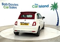 USED 2021 21 FIAT 500C 1.0 MHEV Dolcevita Convertible 2dr Petrol Manual Euro 6 (s/s) (70 bhp) Pretty Convertible with Touchscreen CarPlay, Bluetooth, Parking Sensors, Cruise Control. One Owner Car 32000 Miles Great Service History