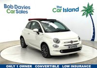 USED 2021 21 FIAT 500C 1.0 MHEV Dolcevita Convertible 2dr Petrol Manual Euro 6 (s/s) (70 bhp) Pretty Convertible with Touchscreen CarPlay, Bluetooth, Parking Sensors, Cruise Control. One Owner Car 32000 Miles Great Service History