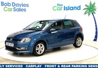 USED 2017 67 VOLKSWAGEN POLO 1.2 TSI Match Edition Hatchback 5dr Petrol Manual Euro 6 (s/s) (90 ps) Beautiful Polo With Full Service History, CarPlay Connect, Bluetooth, Full Parking Aids, Cruise Control, 66000 Miles & Air Conditioning