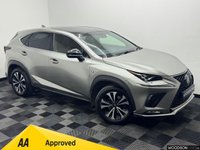USED 2018 18 LEXUS NX 2.5 300h F Sport SUV 5dr Petrol Hybrid E-CVT 4WD Euro 6 (s/s) (197 ps) 1 Former Keeper / Panoramic Roof / Sat Nav / DAB / Bluetooth / Premium Sound System