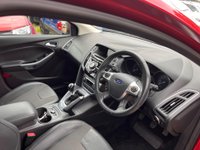 USED 2014 64 FORD FOCUS 1.0T EcoBoost Titanium X Euro 5 (s/s) 5dr Â£35 TAX+SATNAV+LOW MILEAGE