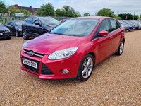 USED 2014 64 FORD FOCUS 1.0T EcoBoost Titanium X Euro 5 (s/s) 5dr Â£35 TAX+SATNAV+LOW MILEAGE