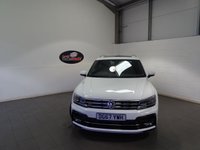 USED 2017 67 VOLKSWAGEN TIGUAN 2.0 TDI R-Line SUV 5dr Diesel DSG 4Motion Euro 6 (s/s) (150 ps) FSH SAT NAV HALF LEATHER CRUISE PAN ROOF PARK SENSORS APPLE CARPLAY