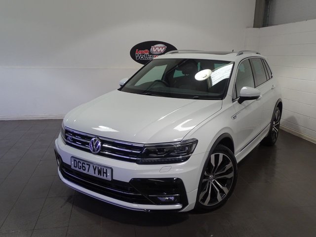 View our Volkswagen Tiguan 2.0 TDI R-Line SUV 5dr Diesel DSG 4Motion Euro 6 (s/s) (150 ps)
