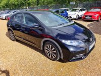 USED 2013 13 HONDA CIVIC 1.6 i-DTEC EX Euro 5 (s/s) 5dr Â£20 TAX+SATNAV+CRU+P-CAMERA