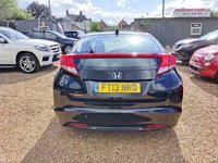 USED 2013 13 HONDA CIVIC 1.6 i-DTEC EX Euro 5 (s/s) 5dr Â£20 TAX+SATNAV+CRU+P-CAMERA