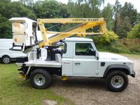 USED 2013 13 LAND ROVER DEFENDER 2.2 TDCi 2dr 4x4 13.5M Nifty V130T MEWP (295 g/km, 122 bhp) 