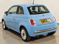 USED 2015 15 FIAT 500 1.2 Pop Star Hatchback Azzuro Camera Blue 3dr Petrol Manual Euro 6 (s/s) (69 bhp) 
