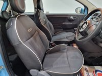 USED 2015 15 FIAT 500 1.2 Pop Star Hatchback Azzuro Camera Blue 3dr Petrol Manual Euro 6 (s/s) (69 bhp) 