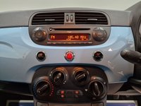 USED 2015 15 FIAT 500 1.2 Pop Star Hatchback Azzuro Camera Blue 3dr Petrol Manual Euro 6 (s/s) (69 bhp) 