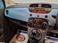 USED 2015 15 FIAT 500 1.2 Pop Star Hatchback Azzuro Camera Blue 3dr Petrol Manual Euro 6 (s/s) (69 bhp) 