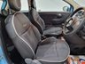 USED 2015 15 FIAT 500 1.2 Pop Star Hatchback Azzuro Camera Blue 3dr Petrol Manual Euro 6 (s/s) (69 bhp) 