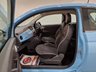 USED 2015 15 FIAT 500 1.2 Pop Star Hatchback Azzuro Camera Blue 3dr Petrol Manual Euro 6 (s/s) (69 bhp) 