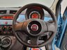 USED 2015 15 FIAT 500 1.2 Pop Star Hatchback Azzuro Camera Blue 3dr Petrol Manual Euro 6 (s/s) (69 bhp) 