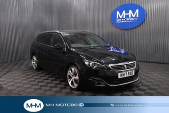 2017 PEUGEOT 308 SW 1.6 BlueHDi GT Line Estate 5dr Diesel Manual Euro 6 (s/s) (120 ps) &pound;6495.00