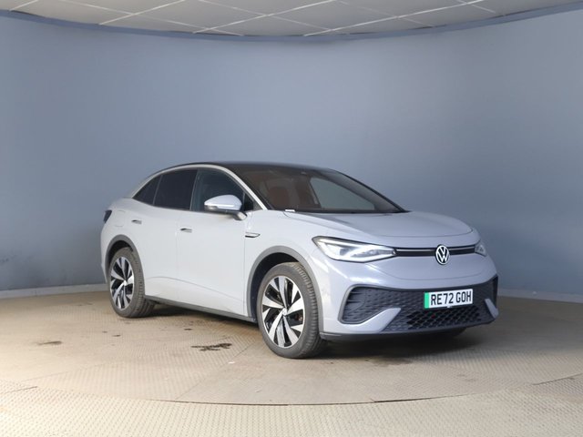2022 72 VOLKSWAGEN ID.5 Pro Performance 77kWh Style SUV 5dr Electric Auto (204 ps)+2 KEYS+1 FORMER KEEPER+CRUISE+PANORAMIC SUNROOF+CLIMATE+BLUETOOTH+NAV+MEDIA+USB+AUX+DAB+ALLOYS+PARK CONTROL 2 KEYS+1 FORMER KEEPER+CRUISE+PANORAMIC SUNROOF+CLIMATE+BLUETOOTH+NAV+MEDIA+USB+AUX+DAB+ALLOYS+PARK CONTROL+HPI CLEAR