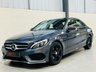 USED 2016 16 MERCEDES-BENZ C-CLASS 1.6 C200d AMG Line Saloon 4dr Diesel G-Tronic+ Euro 6 (s/s) (136 ps) Tenorite Grey | Black Leather | Reverse Camera | Heated Seats | Bluetooth Media | ULEZ OK