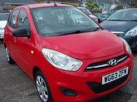 2013 HYUNDAI I10 1.2 Classic Hatchback 5dr Petrol Manual Euro 5 (85 bhp) &pound;3295.00