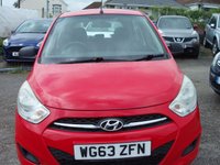 USED 2013 63 HYUNDAI I10 1.2 Classic Hatchback 5dr Petrol Manual Euro 5 (85 bhp) 