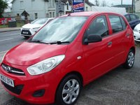 USED 2013 63 HYUNDAI I10 1.2 Classic Hatchback 5dr Petrol Manual Euro 5 (85 bhp) 