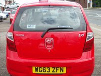USED 2013 63 HYUNDAI I10 1.2 Classic Hatchback 5dr Petrol Manual Euro 5 (85 bhp) 