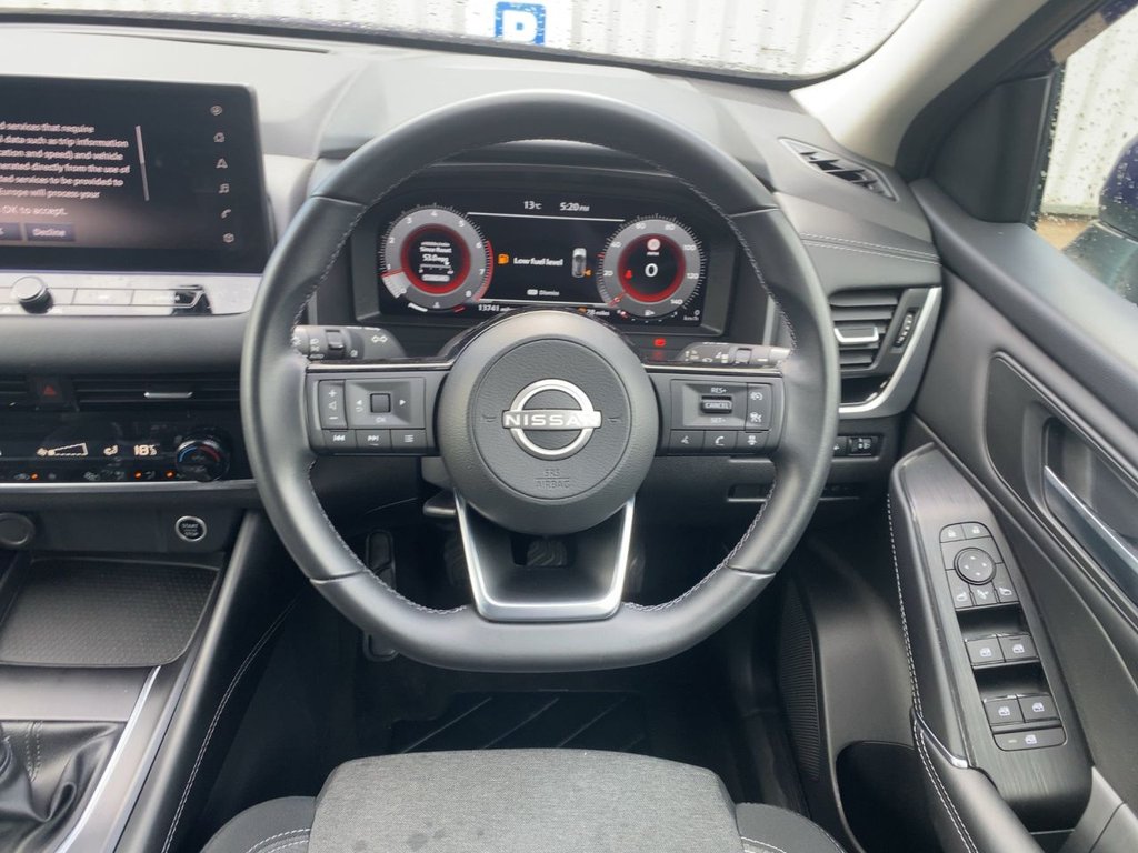 USED 2023 23 NISSAN QASHQAI 1.3 DIG-T MHEV N-Connecta SUV 5dr Petrol Hybrid Manual Euro 6 (s/s) (140 ps) 360&deg;CAMERA+CARPLAY+NAV+CRUISE