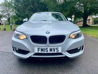 USED 2015 15 BMW 2 SERIES 1.5 218i SE Coupe 2dr Petrol Auto Euro 6 (s/s) (136 ps) Massive Specification BMW Coupe With Big Media Screen, Car Play, Sunroof And Lots More !!