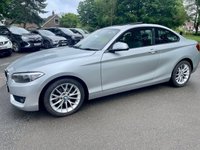 USED 2015 15 BMW 2 SERIES 1.5 218i SE Coupe 2dr Petrol Auto Euro 6 (s/s) (136 ps) Massive Specification BMW Coupe With Big Media Screen, Car Play, Sunroof And Lots More !!
