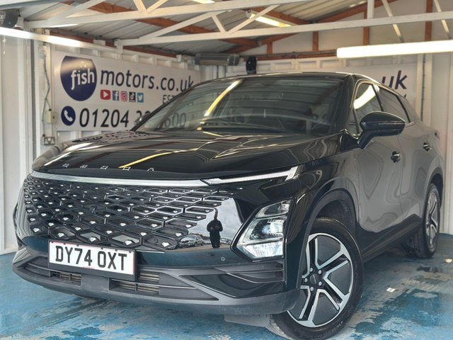 View our Omoda 5 1.6 TGDI Noble SUV 5dr Petrol DCT Euro 6 (s/s) (186 ps)+2 KEYS+1 FORMER KEEPER+SUNROOF+PARK CONTROL WITH CAMERA+CLIMATE+5 YEARS REMAINING ON MANUFACTURERS WARRANTY+FULL LEATHER SEATS+BLUETOOTH+MEDIA+NAV+18" ALLOYS+CRUISE+