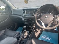 USED 2018 18 HYUNDAI TUCSON 1.6 T-GDi Sport Edition SUV 5dr Petrol Manual Euro 6 (177 ps) Mot 17th June 2027, No Advisories, + Full Service History, 8 Services, + 1 Previous Owner, last keeper 2021, + 3 Months Warranty, + ULEZ compliant, + Front/rear sensors, + Rear camera, + Bluetooth, + DAB radio, + Lane assist, + USB/aux, + Cruise with limiter, + Heated front/rear seats, + Climate control, + Sat nav, + Auto lights/wipers, + Isofix, + Alloys