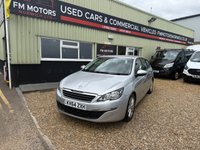USED 2015 64 PEUGEOT 308 SW 1.2 PureTech Active Estate 5dr Petrol Manual Euro 6 (s/s) (130 ps) EXCELLENT  CONDITION IN&OUT