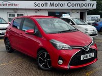 USED 2016 66 TOYOTA YARIS 1.33 Dual VVT-i Design Hatchback 5dr Petrol Manual Euro 6 (99 ps) Bluetooth,rev cam,isofix