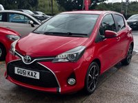 USED 2016 66 TOYOTA YARIS 1.33 Dual VVT-i Design Hatchback 5dr Petrol Manual Euro 6 (99 ps) Bluetooth,rev cam,isofix