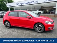 USED 2019 19 VOLKSWAGEN GOLF 1.6 TDI MATCH FIVE DOOR 115 BHP + SAT NAV + PARKING SENSORS 