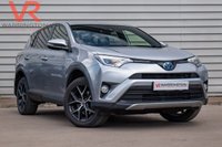 USED 2018 68 TOYOTA RAV4 2.5 VVT-h Design SUV 5dr Petrol Hybrid CVT 4WD Euro 6 (s/s) (197 ps) Bluetooth + Cooled Seats + Roof Rails