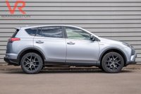 USED 2018 68 TOYOTA RAV4 2.5 VVT-h Design SUV 5dr Petrol Hybrid CVT 4WD Euro 6 (s/s) (197 ps) Bluetooth + Cooled Seats + Roof Rails