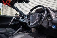 USED 2018 68 TOYOTA RAV4 2.5 VVT-h Design SUV 5dr Petrol Hybrid CVT 4WD Euro 6 (s/s) (197 ps) Bluetooth + Cooled Seats + Roof Rails